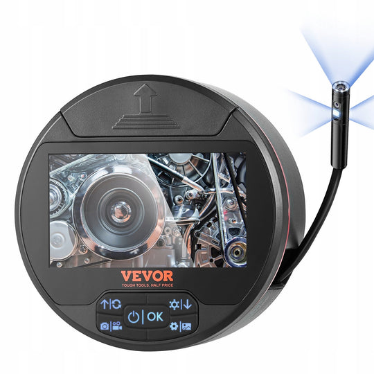 VEVOR PROFESSIONAL ENDOSCOPE CAMERA TRIPLE LENS 4.3 INCH IPS 5M