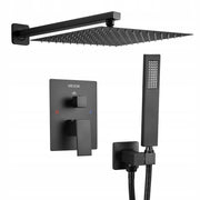VEVOR PROFESSIONAL SHOWER FAUCET WITH 12-INCH SQUARE RAINFALL SHOWER HEAD