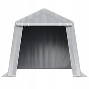 VEVOR TOOL TENT 243X243X229 CM STURDY GARAGE WITH PE GRAY