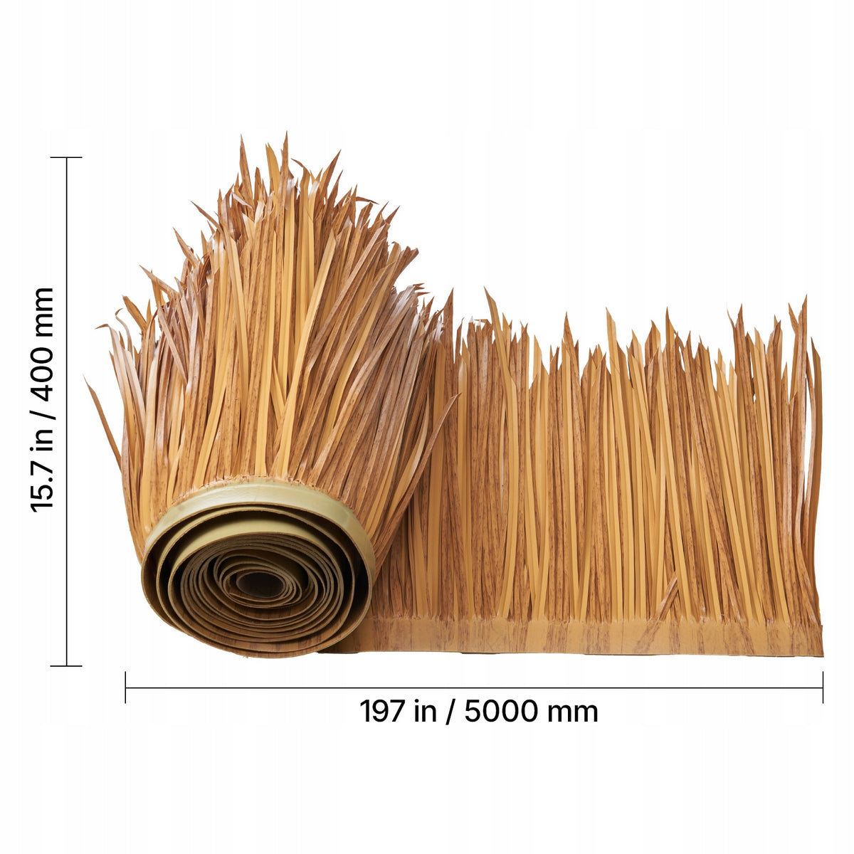 VEVOR STRONG ARTIFICIAL THATCH ROOFING 500X40 CM MEXICAN STYLE ROLL