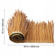 VEVOR STRONG ARTIFICIAL THATCH ROOFING 500X40 CM MEXICAN STYLE ROLL