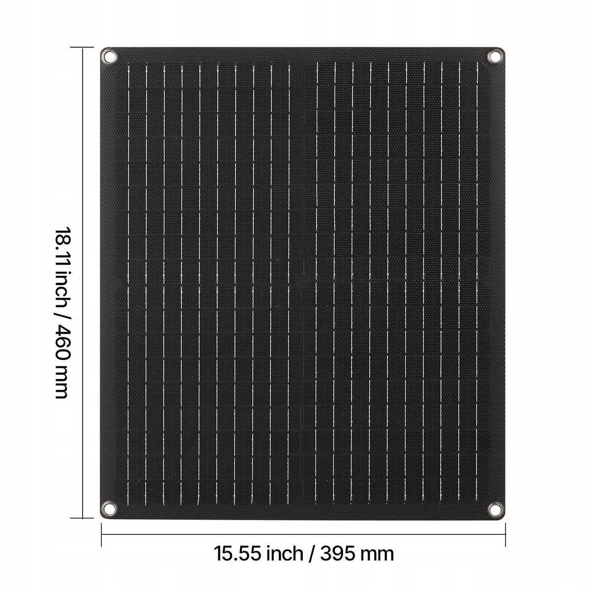 VEVOR 30W 12V SOLAR PANEL CHARGER PROFESSIONAL KIT IP67 POWERFUL