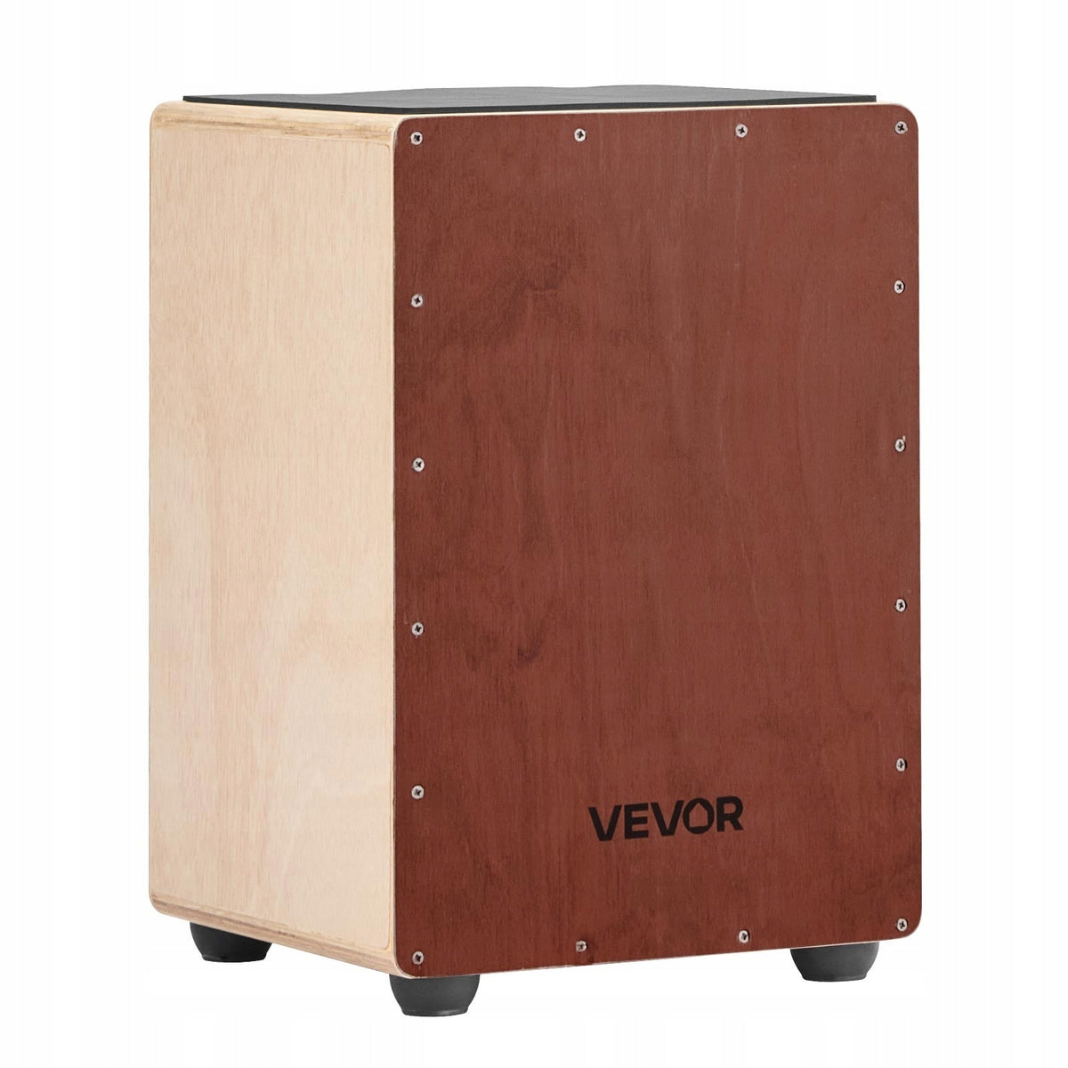VEVOR CAJON BOX DRUM WITH INTERNAL SNARE STRINGS WOOD