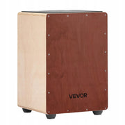 VEVOR CAJON BOX DRUM WITH INTERNAL SNARE STRINGS WOOD