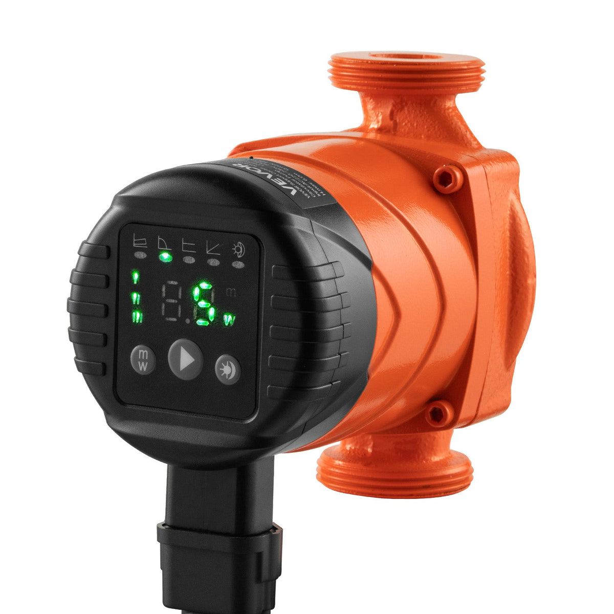 VEVOR CIRCULATION PUMP LPS25-4BP 130 CAST IRON 42 L/MIN POWERFUL AND QUIET