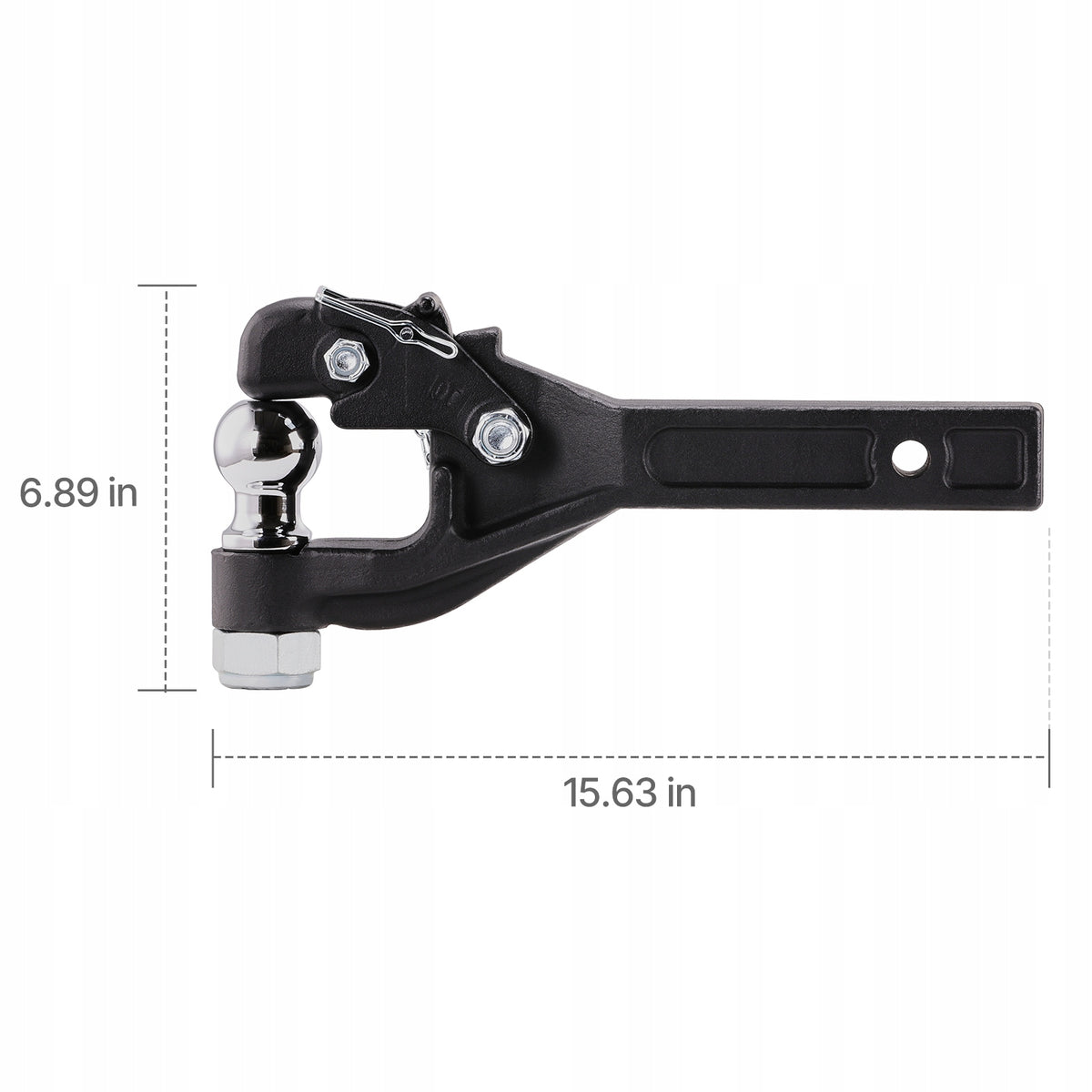 VEVOR TOW HITCH HEAVY DUTY 7256 KG WITH SCREW HOOK FOR 2 INCH PREMIUM HITCH