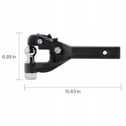 VEVOR TOW HITCH HEAVY DUTY 7256 KG WITH SCREW HOOK FOR 2 INCH PREMIUM HITCH