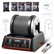 VEVOR STONE POLISHING KIT 9-SPEED STONE POLISHER TIMER