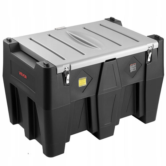 VEVOR 484.5L PORTABLE DIESEL TANK WITH 12V PUMP AND PREMIUM FILTER