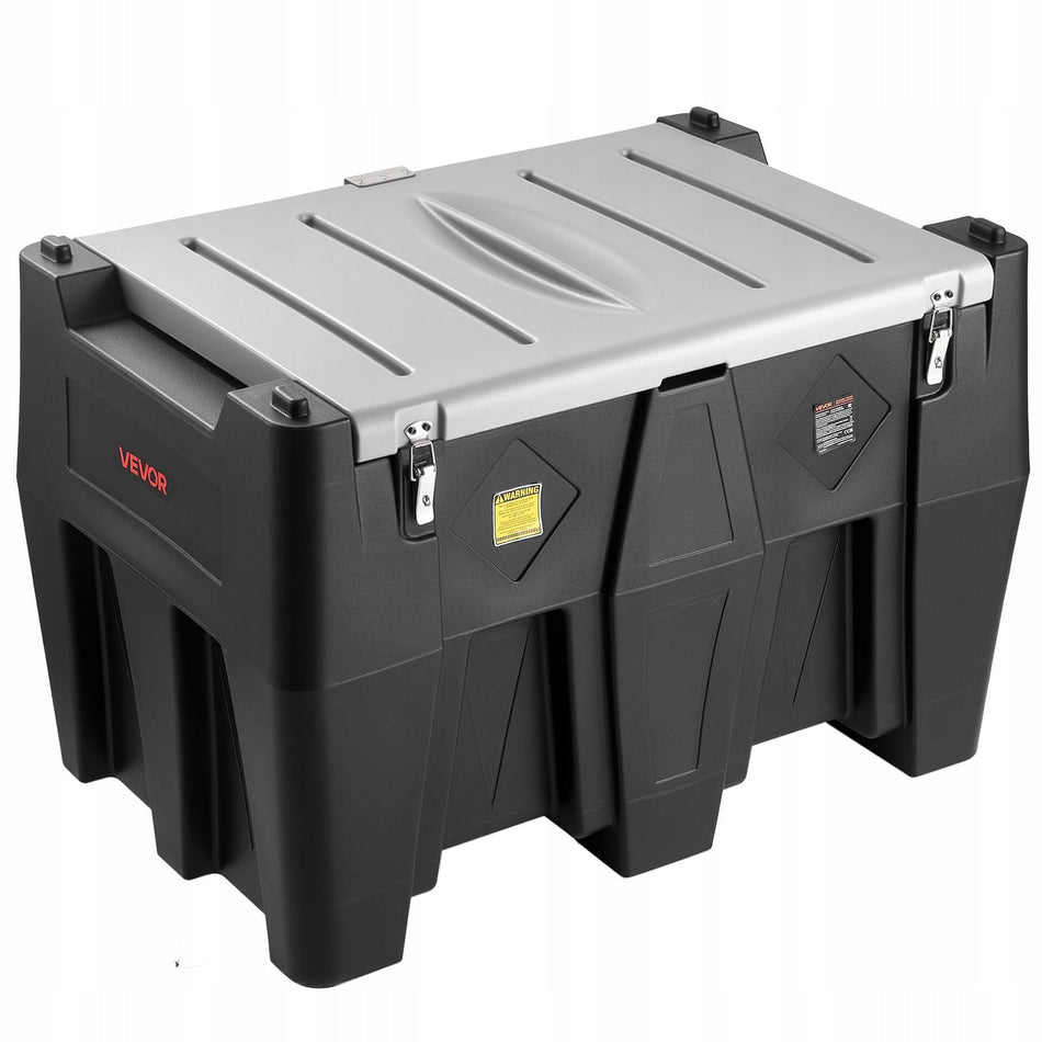 VEVOR 484.5L PORTABLE DIESEL TANK WITH 12V PUMP AND PREMIUM FILTER