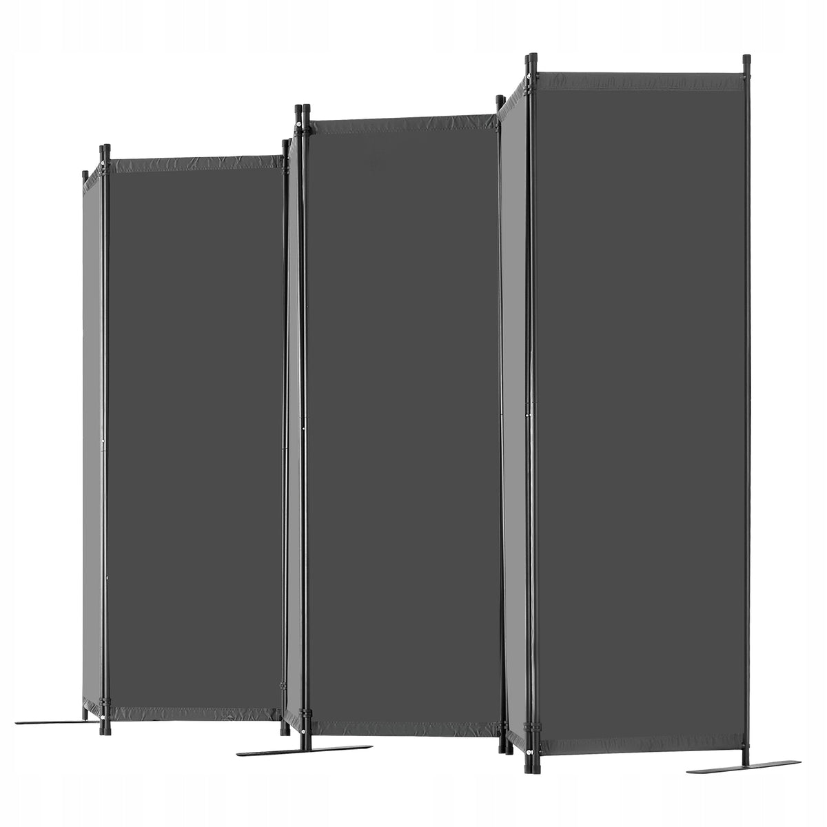VEVOR 6-PANEL FOLDING ROOM DIVIDER SCREEN GREY
