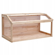 VEVOR WOODEN HAMSTER CAGE 270 DEGREE VIEW 40IN STURDY & EASY