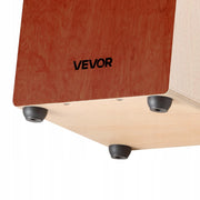 VEVOR CAJON BOX DRUM WITH ADJUSTABLE GUITAR STRINGS LIGHTWEIGHT