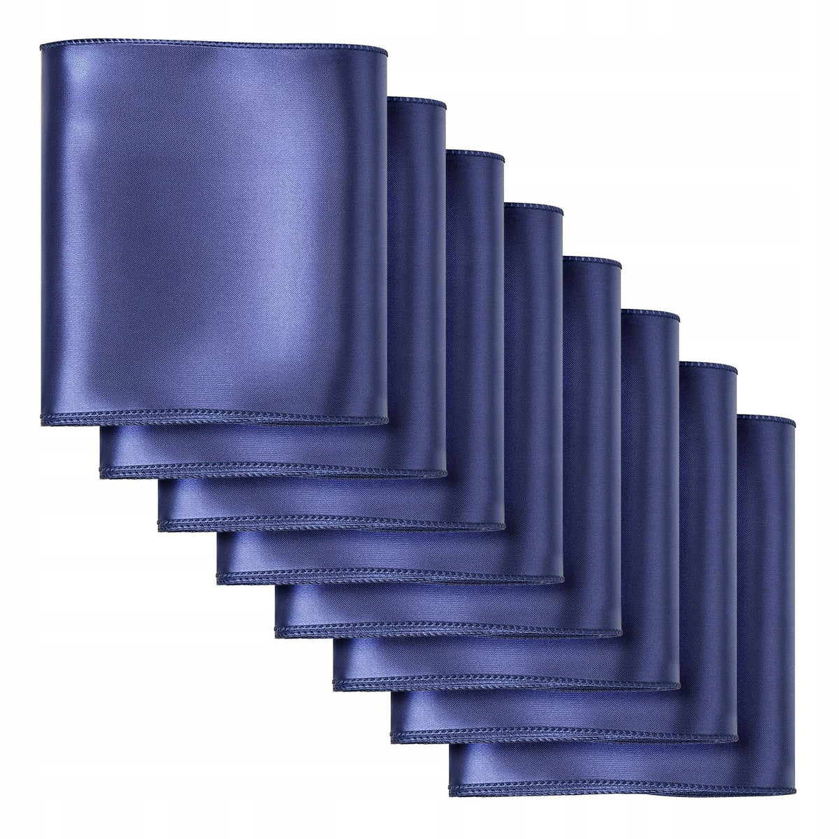 VEVOR NAVY SATIN CHAIR SASHES 50 PCS 275X17 CM PREMIUM