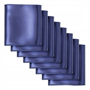 VEVOR NAVY SATIN CHAIR SASHES 50 PCS 275X17 CM PREMIUM