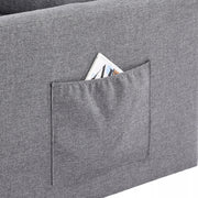 VEVOR PREMIUM SOFA BED WITH SIDE POCKET CUSHION ARMREST