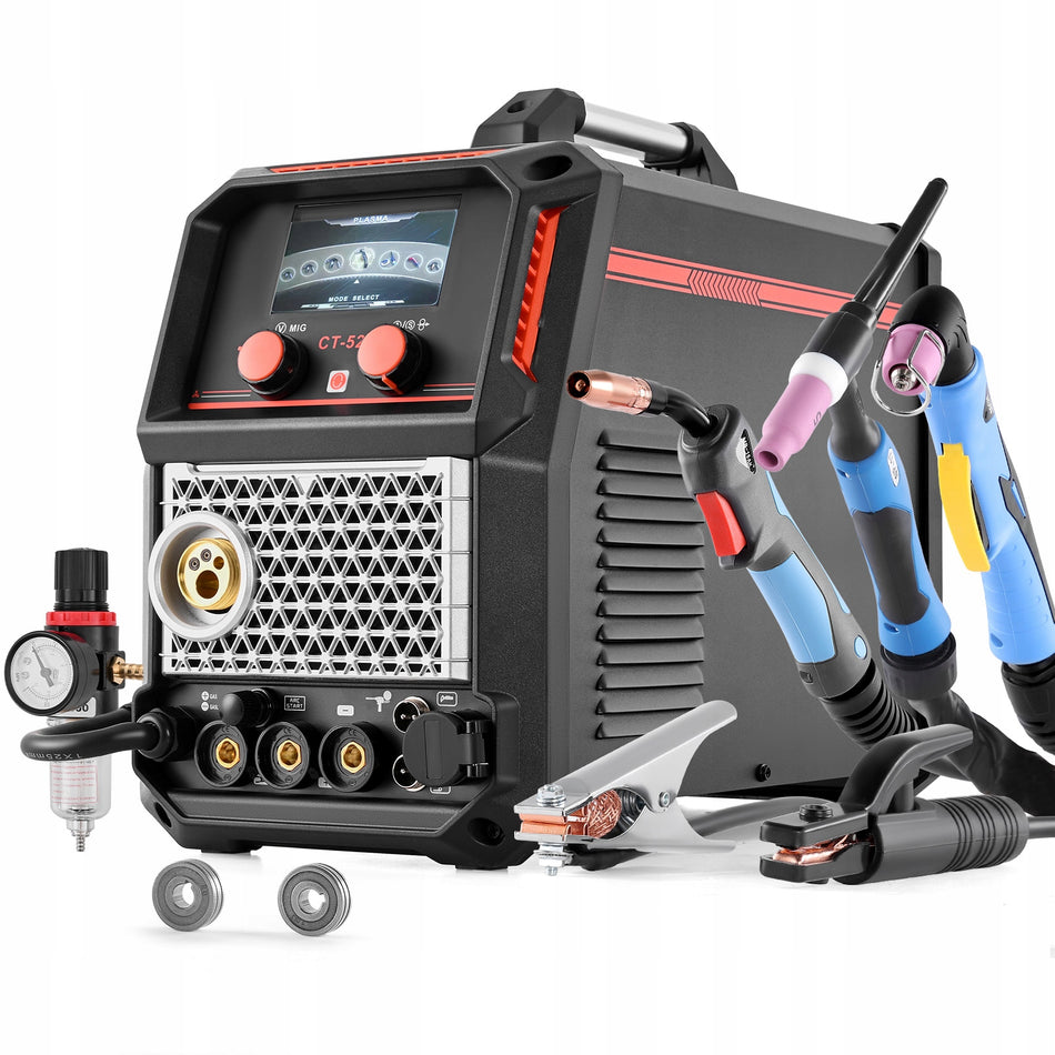 VEVOR 5-IN-1 WELDER COMBO PLASMA CUTTER TIG MIG MMA 220V