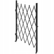 VEVOR FOLDING SECURITY GATE BEST PADLOCK WHEELS 126X198CM