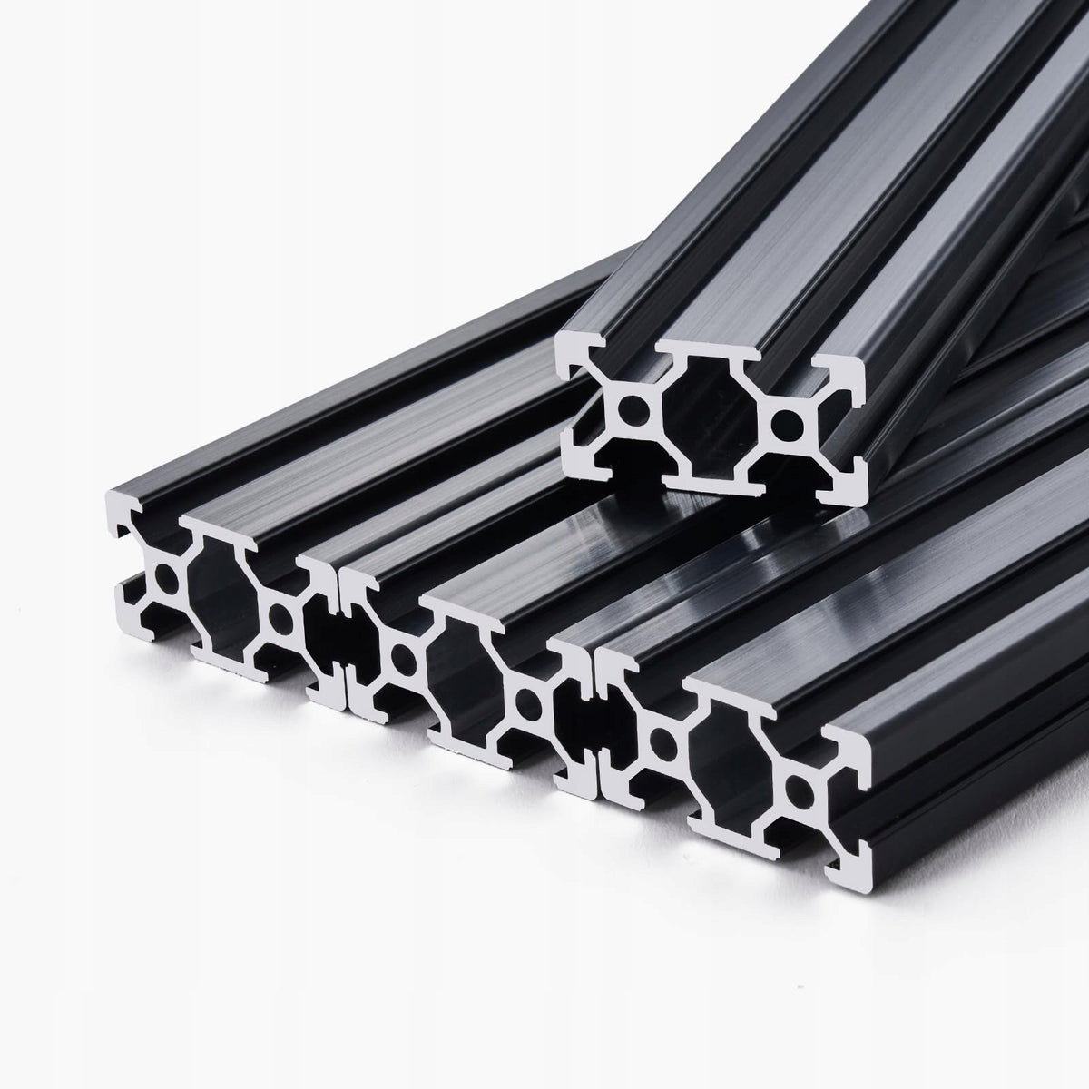 VEVOR 5-PIECE ALUMINIUM PROFILE SET 1500MM T-SLOT 2040 ANODISED