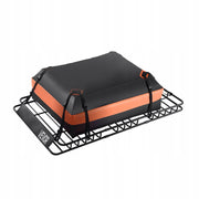 VEVOR HEAVY-DUTY ROOF BASKET 1625X990X105MM WITH WATERPROOF BAG AND NET