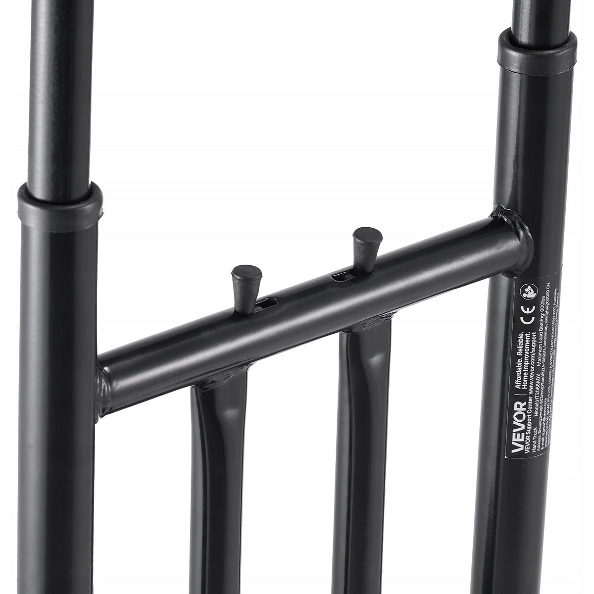 VEVOR HAND TRUCK 272 KG CAPACITY STURDY TRANSPORT TROLLEY 480X460X1200 MM
