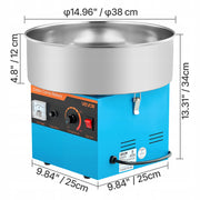 VEVOR COTTON CANDY MACHINE 1000W ELECTRIC WITH STAINLESS STEEL BOWL BEST