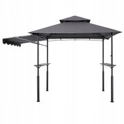 VEVOR GRILL GAZEBO 2430X1500X2500 MM TWO-TIER ROOF STRONG STEEL