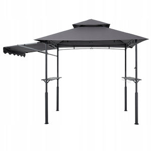 VEVOR GRILL GAZEBO 2430X1500X2500 MM TWO-TIER ROOF STRONG STEEL