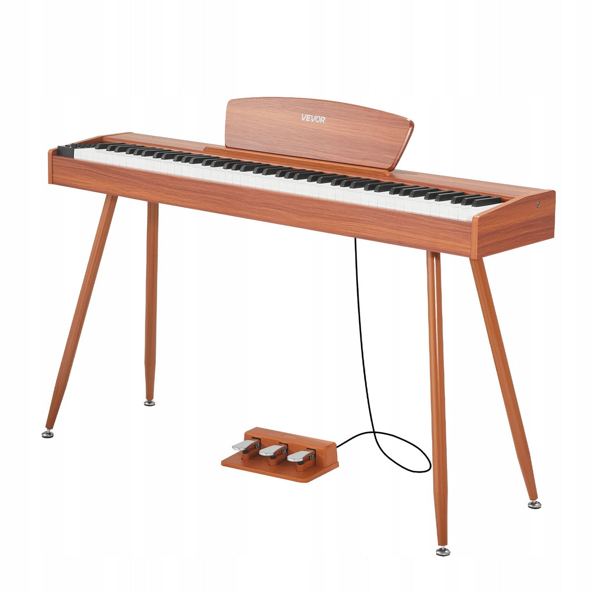 VEVOR DIGITAL PIANO 88 FULLY WEIGHTED KEYS POWERFUL SOUND THREE PEDALS