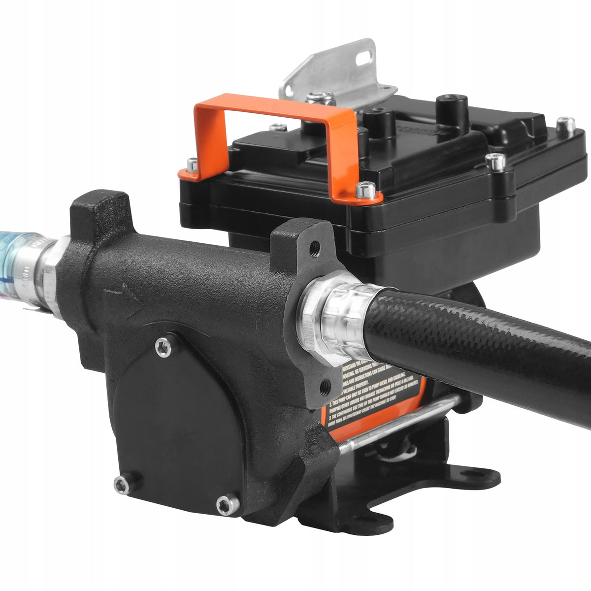 VEVOR FUEL TRANSFER PUMP 12V 15GPM 1/4HP PORTABLE AUTOMATIC