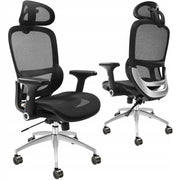 VEVOR ERGONOMIC OFFICE CHAIR WITH ADJUSTABLE HEADREST AND LUMBAR SUPPORT