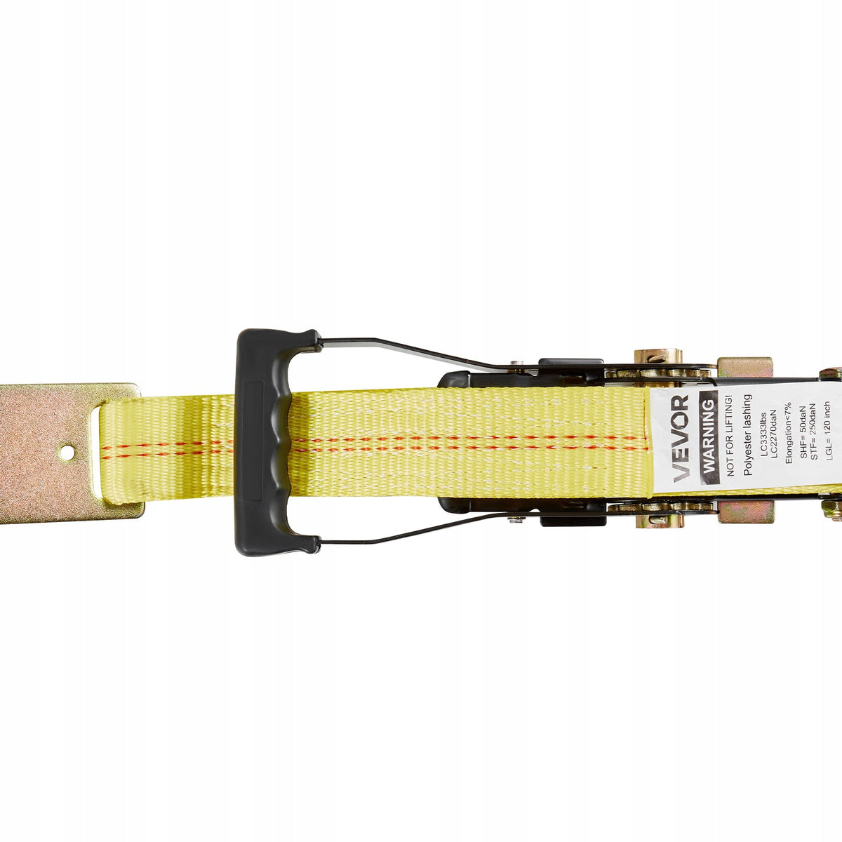 VEVOR WHEEL STRAP 50 8X3048 MM WITH FLAT HOOK STRONG AND DURABLE
