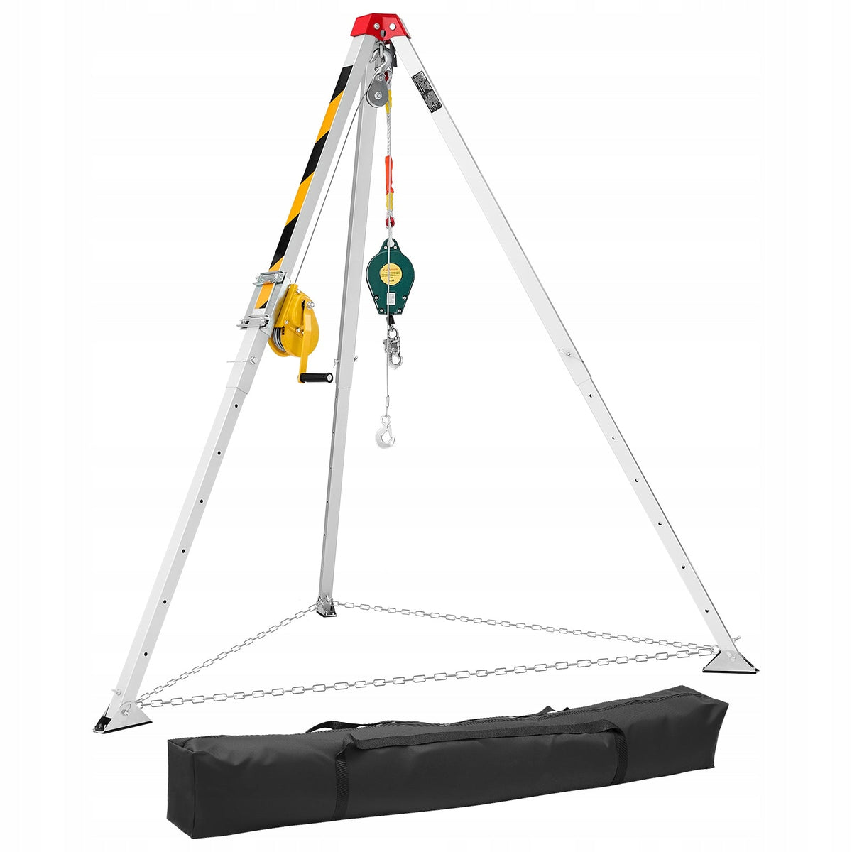 VEVOR PROFESSIONAL TRIPOD CONFINED SPACE KIT 180 KG LOAD CAPACITY