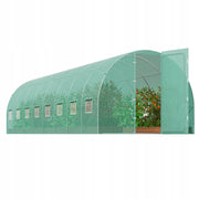 VEVOR TUNNEL GREENHOUSE 27.4X9.5X7.4 FEET STRONG GALVANIZED FRAME PE COVER