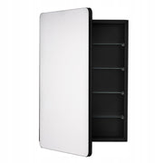 VEVOR PROFESSIONAL MEDICINE CABINET WITH MIRROR 508X126X762 MM 4 SHELVES STEEL