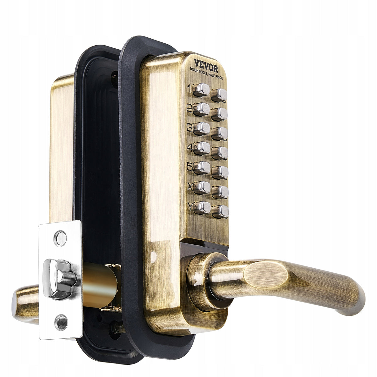 VEVOR MECHANICAL KEYLESS LOCK WITH DOUBLE-SIDED KEYPAD 14 KEYS