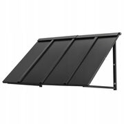 VEVOR WINDOW AWNING 1125X610MM DOOR CANOPY STEEL STURDY STRONG