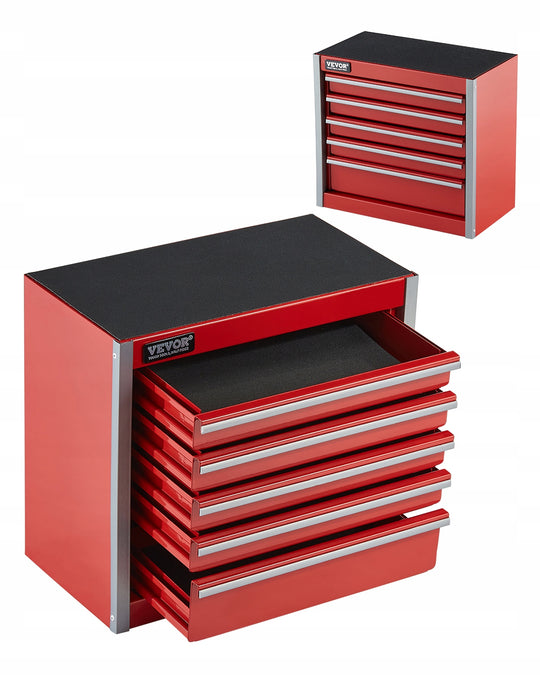 ROBUST VEVOR TOOLBOX 218X118X205 MM 5 DRAWERS METAL
