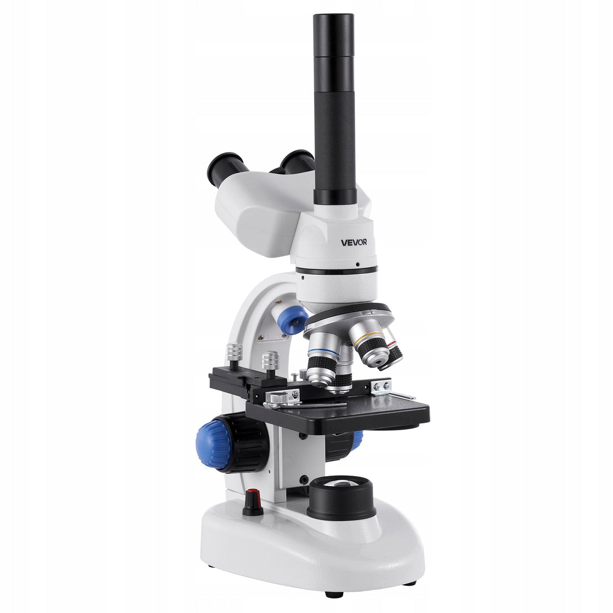 VEVOR 40-5000X LED PROFESSIONAL TRINOCULAR MICROSCOPE EDUCATIONAL KIT