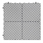VEVOR MODULAR DRAINAGE MAT 24 PCS 15.7X15.7 INCH PP NON-SLIP