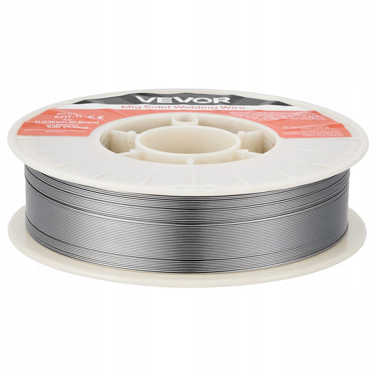 VEVOR 0.8 MM E71T-11 FLUX CORED WIRE FOR GASLESS MIG WELDING 4.5 KG