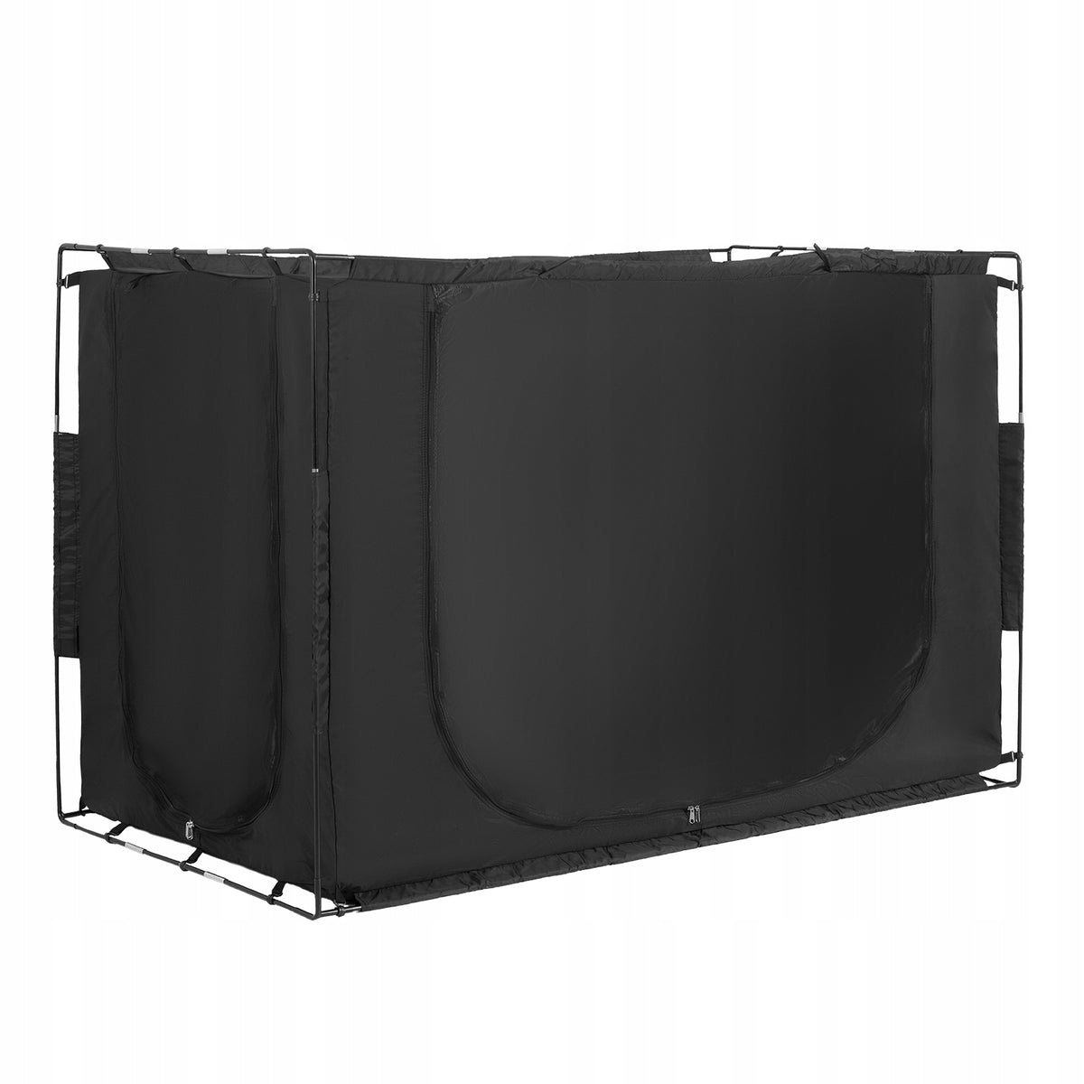 VEVOR 3-DOOR CANOPY TENT WITH BED 70 SHADE BLACK