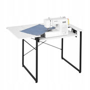 PROFESSIONAL SEWING TABLE VEVOR FOLDING TOP ADJUSTABLE SHELF STRONG