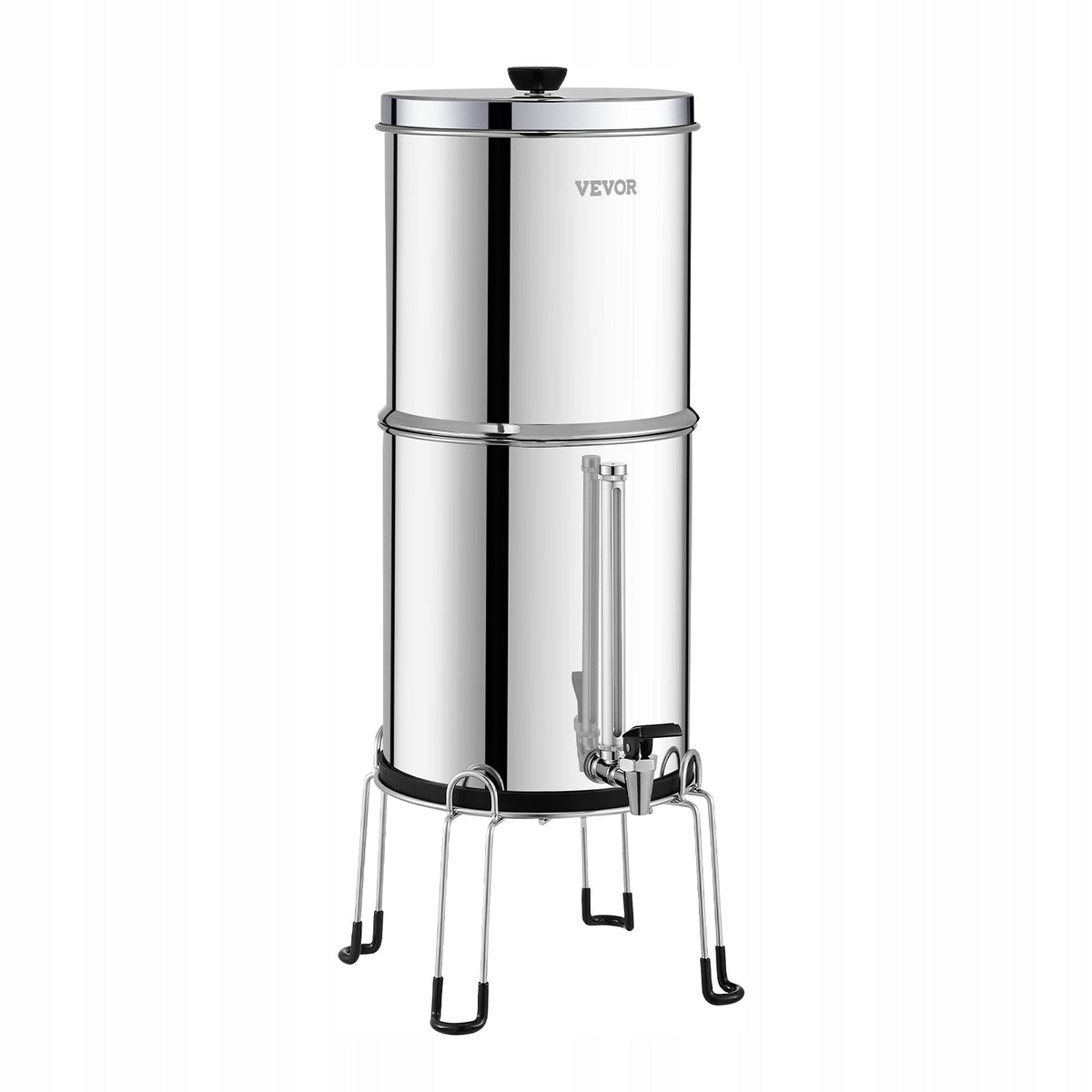 VEVOR GRAVITY WATER FILTRATION SYSTEM STAINLESS STEEL COUNTERTOP 7L 7.5L PREMIUM