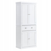 SOLID VEVOR KITCHEN CABINET 183 CM WITH DOORS, DRAWER, AND ADJUSTABLE