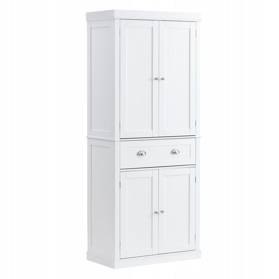 SOLID VEVOR KITCHEN CABINET 183 CM WITH DOORS, DRAWER, AND ADJUSTABLE