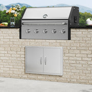 VEVOR GRILL ACCESS DOOR 774X533 MM DOUBLE PREMIUM STAINLESS STEEL
