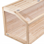 VEVOR WOODEN HAMSTER CAGE WITH 270° VIEW EASY TO CLEAN