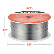 VEVOR 0.8MM E71T-11 FLUX CORED WIRE FOR GASLESS MIG WELDING 0.9KG