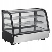 VEVOR COUNTERTOP REFRIGERATED DISPLAY CASE 146L LED TURBO COOLING PROFESSIONAL
